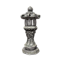 仿古庭院石雕灯笼3D模型