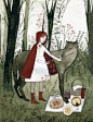 çizgili masallar: Fairytale Food by Yelena Bryksenkova