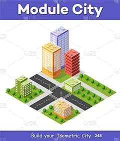 三维图形,色彩鲜艳,城市,商务,建筑业,窗户,蜘蛛网,都市风景,城市天际线,市区