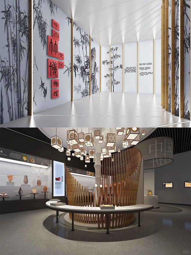 “竹文化”博物馆·展厅设计|高级定制展览_1_高级创意展厅设计机构_来自小红书网页版