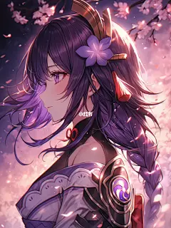 【原神插画】雷电将军丨精美壁纸