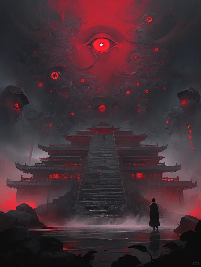 诡秘|诡谲之域图片_国风地府恐怖图片素材-花瓣网