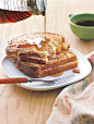 cream cheese-and-marmalade french toast sandwiches