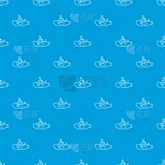 式样,潜水艇,青绿色,水下,几何形状,轮廓,重复,游泳,运输,研究