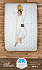 FLEX : campaña para colchones flex creatividad y diseño gráfico