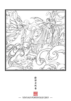 #2015年作品合集#花开浮生#绘彩梁祝卷#