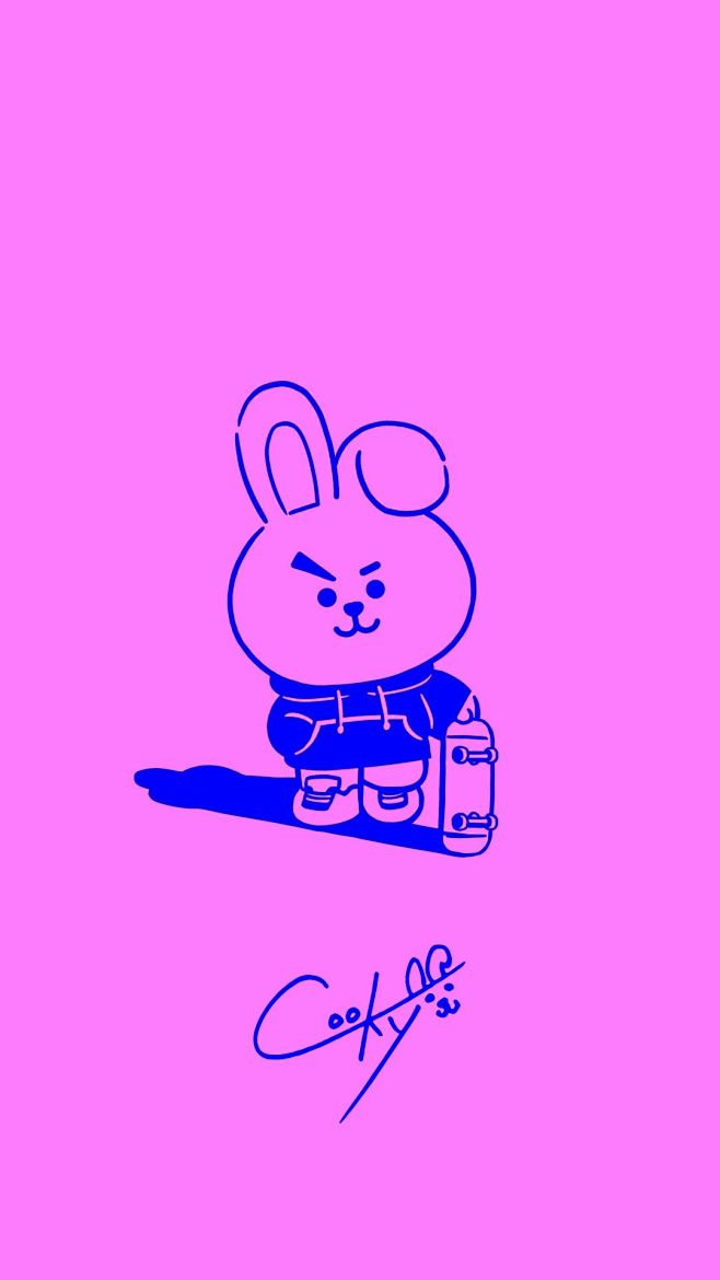 “bt21 wallpaper”的图片搜...