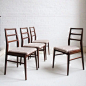 Image of Set of four dining chairs by  Richard Hornby