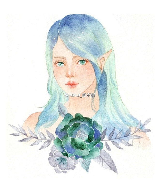 插画师-啊睡Ashui.zZ
