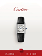 Cartier卡地亚官方旗舰店全新Tank Must石英机械 精钢皮表带手表-tmall.com天猫