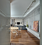 Equilibrium Apartment : Light, spacious, and warm is what realized project came to be. The project was completed carefully following all our plans and renders, as а result it was done well with a high degree of quality.