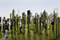 触摸艺术：Jeppe Heine设计的布鲁克林“纽约迷宫”,"纽约镜子迷宫"，Jeppe Hein作品 (2015)，高抛光不锈钢材质，铝合金，106.5 x 346.5 x 338.5 英寸