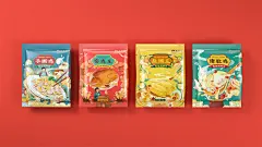 娘炊烟品牌调味料插画包装设计_小李白品牌_【68Design】