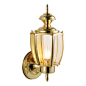 Design House - Jackson Solid Brass Outdoor Uplight - The Design House 501486 Jackson Outdoor Uplight greets your guests at the door with a soft, inviting glow. Solid brass with clear beveled glass will decorate your facade with a traditional elegance. Min