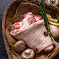 【拾分味道】新鲜猪肘子 美味蹄髈 生鲜猪肉美味蹄髈500g红烧猪肘-tmall.com天猫