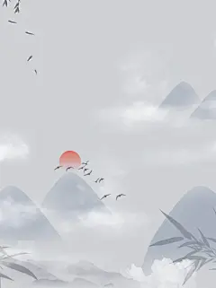 复古古风背景｜水墨背景素材｜山水花背景｜ - 小红书