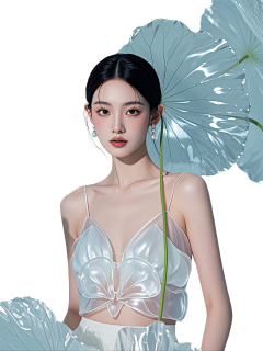 小鱼同学吖采集到B模特-AI