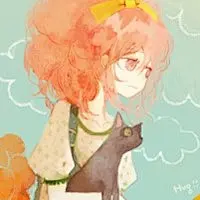最个性的日本动漫唯美清纯手绘女生头像,我的时光中有她的笑容(6)-动漫头像www.qqw21.com