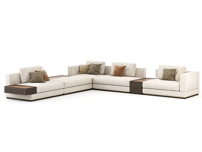 Corner fabric sofa F...