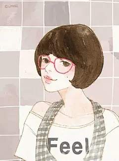 来自韩国插画家 Limhee的一组清新插画作品欣赏 - 插画图片_插画师_插画壁纸_场景插画_yidodo.net - 意兜兜