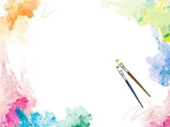 墨水与颜料的绘画