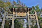 位于青山的青山寺。
