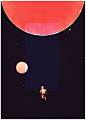 2001 a Space Odyssey screen print : limited screen print published by Epic Art Prints