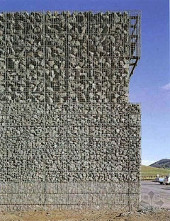 灵感邦丨ideabooom采集到丨L丨创意景墙设计丨金属锈蚀钢板不锈钢铁艺镂空木隔栅景墙