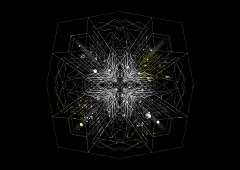 连接可视的未来-未来可视化科技插画设计