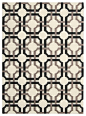 Waverly Artisanal Delight WAD09 4' x 6' Licorice Area Rug 17500 contemporary-area-rugs