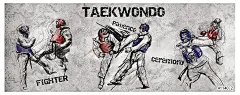跆拳道搏击武馆壁纸手绘人物涂鸦工业风水泥墙运动健身俱乐部墙纸-淘宝网