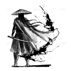 武侠侠客中国水墨古风人物素材下载 - 觅知网