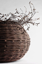 Willow basket by basketmaker Lise Bech, who lives and works in Scotland (via more pictures than words tumblr).