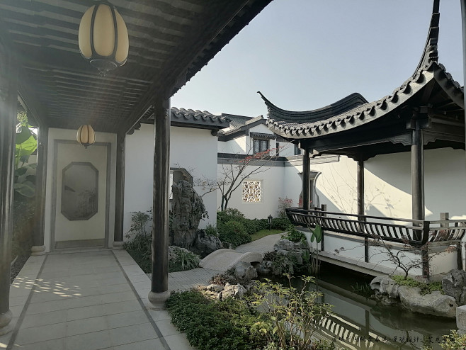 蓝城宁国桃李春风-中式合院-艾恩景观 (9)