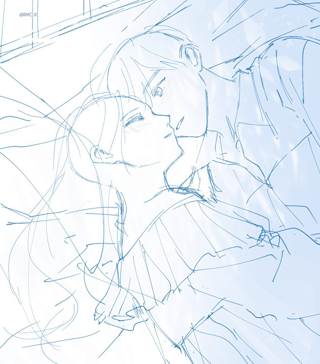 双人人模#参考#绘画#情侣 #双人#模板#cp 版权归作者所有，侵删