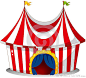 A Circus Tent Royalty Free Stock Photography - Image: 31092397