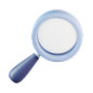 Magnifier 3D Icon - Free Download Business 3D Icons | IconScout