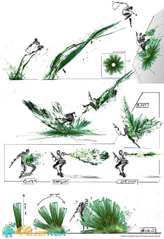 一字涛采集到特效设计稿