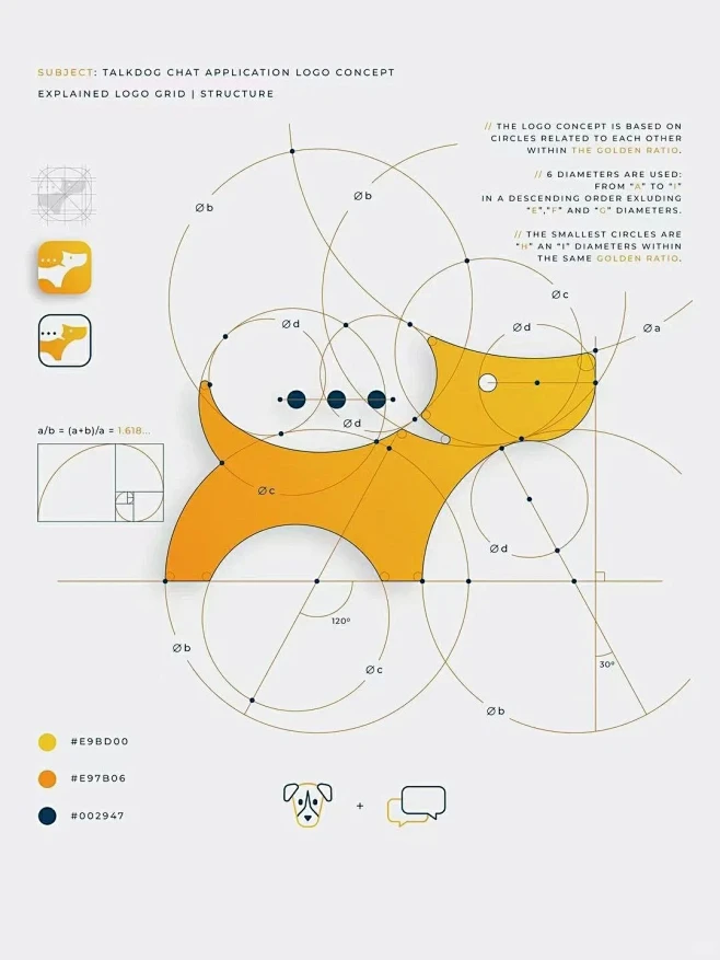 LOGO设计｜一个 LOGO品牌标志如何标准制图 - 小红书