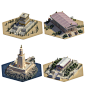 Humankind - Wonders & Buildings Concepts, Lauris Stephani : Here are some concepts for some of the buildings in the game! More concepts coming soon in future content for the game :D
3D/Technical Art Director: Mathias Grégoire
Our 3D Enviro Artists:
ht