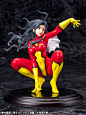 MARVEL美少女 スパイダーウーマン スパイダーウーマン マーベルコミックス Marvel Comics | KOTOBUKIYA : 蜘蛛の力を持つ女、妖艶にBISHOUJO化！ 1977年に初登場、アベンジャーズの一員としても活躍したスパイダ—・ウーマンがシリーズにラインナップ！
