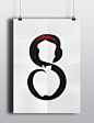 Clever Alphabet Posters Incorporates Elements Of Famous Fairytales Into Letters - DesignTAXI.com: 