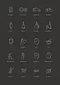 商业导视绘图文字 Retail Wayfinding Icon : Icon for retail signage