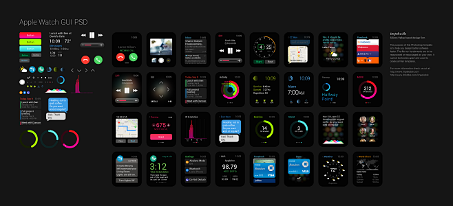 Apple watch gui 2