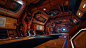 Unreal Engine - Sci-Fi Corridor, Ross Bury : Part of a Sci-Fi corridor leading to a science lab on board a space ship.