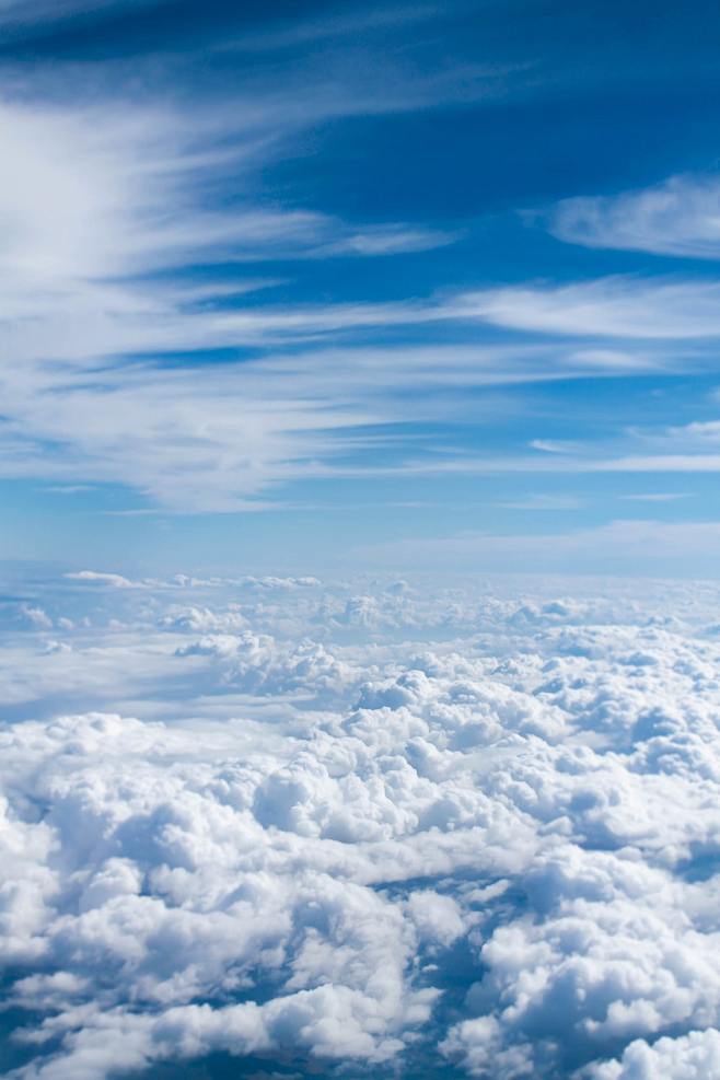 above-cloud photo of...