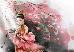 七秀 - 剑网3同人漫画插画大赛作者：吹梦新寒