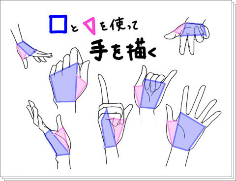 【讲座】「手」的画法10選【绘画讲座】 ...