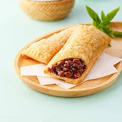 吉安水果派红豆/香芋/菠萝 油炸小吃半成品奶茶甜点包邮-淘宝网