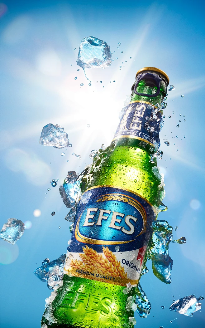 EFES splash : Key Visual for Efes, shot for Georgescu & Negrea agency ...